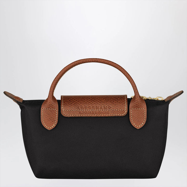 Longchamp - Le Pliage Original black clutch bag