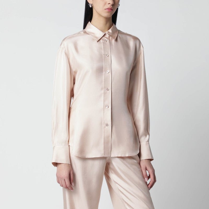 Shirts & Tops Róhe - Light pink silk shirt - 36 FR Brand