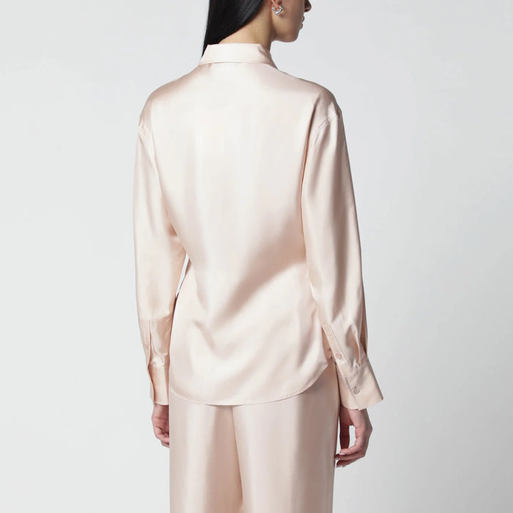 Róhe - Light pink silk shirt