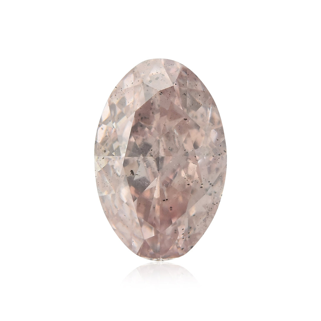 1.01 Carat Fancy Brownish Pink Oval Diamond SI2 GIA