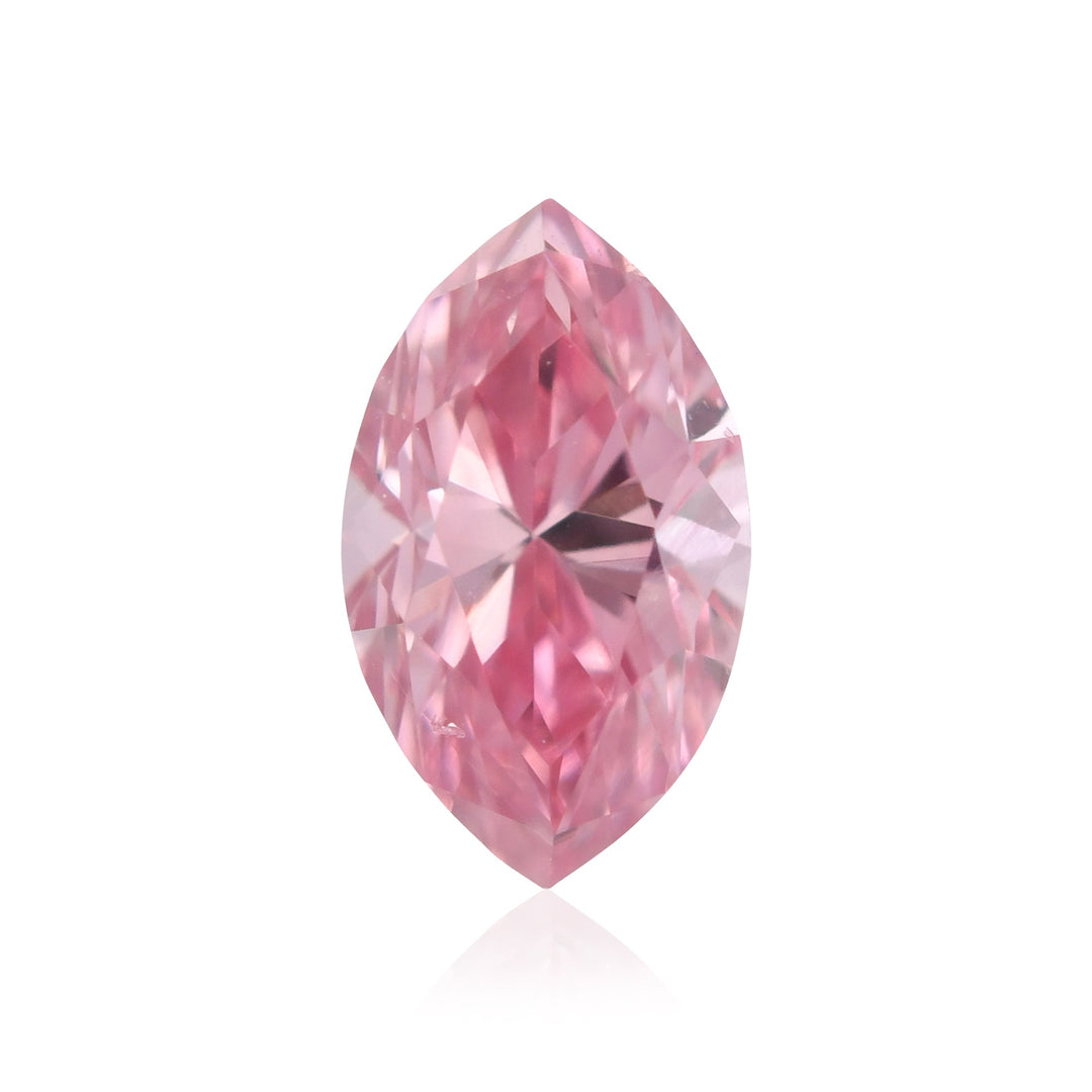 0.17 Carat Fancy Intense Pink Marquise Diamond VS2 GIA