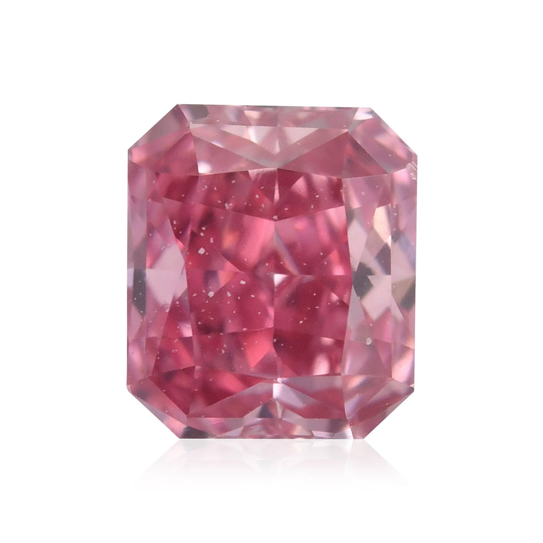 0.25 Carat Fancy Vivid Purplish Pink Radiant Argyle Diamond VS2 GIA