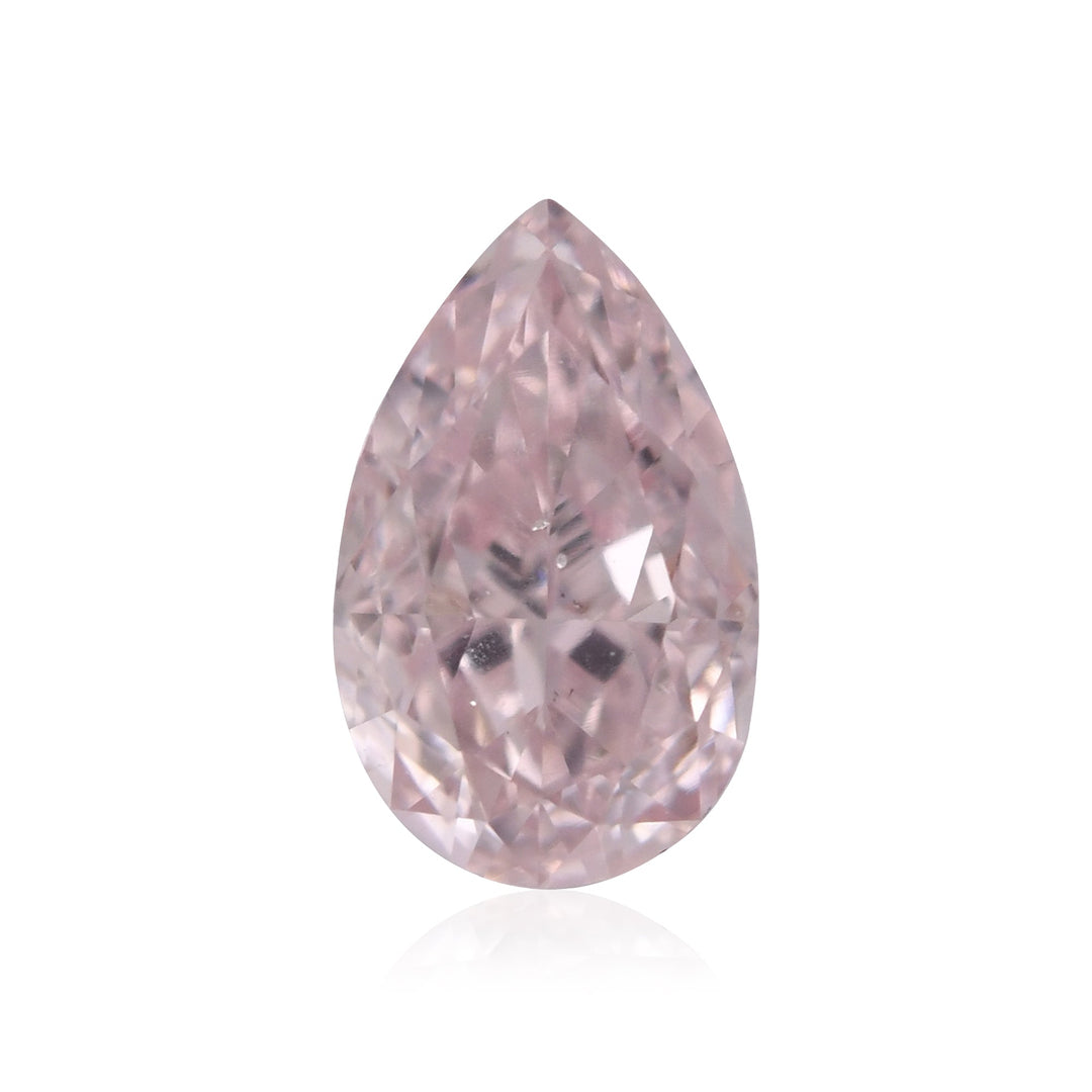 0.40 Carat Fancy Light Pink Pear Diamond SI1 GIA