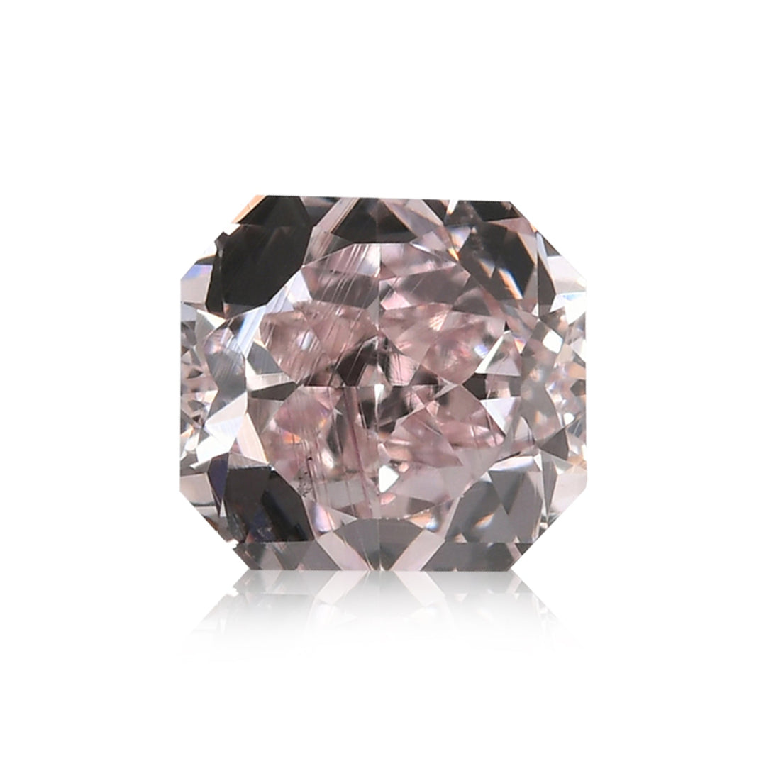 0.44 Carat Light Pink Radiant Diamond VS2 GIA