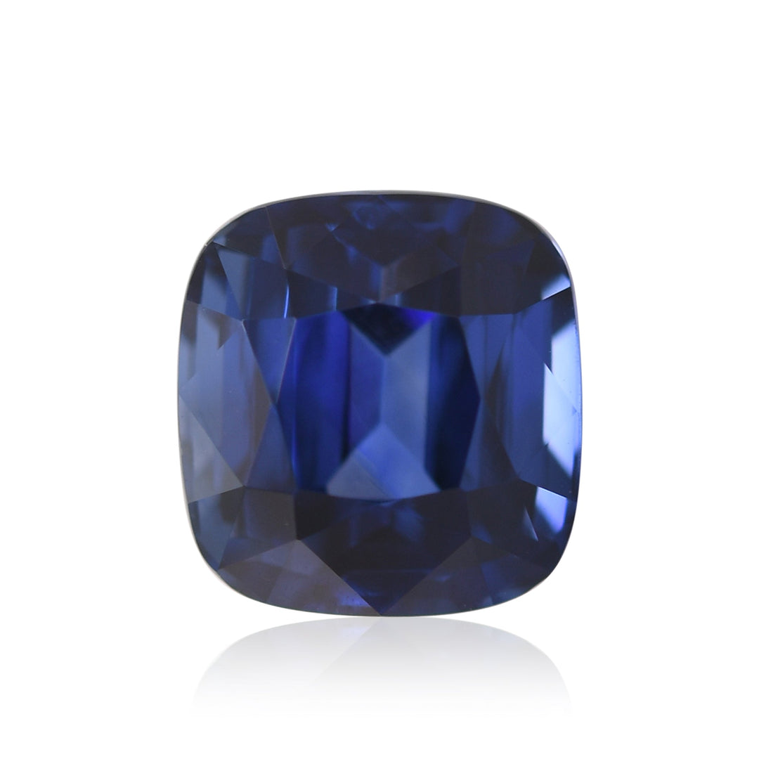 7.69 Carat Blue MADAGASCAR Cushion Sapphire AGL