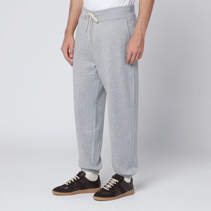 Polo Ralph Lauren - Grey cotton-blend jogging trousers