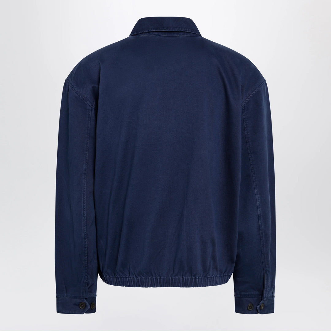 Polo Ralph Lauren - Navy blue zip-up jacket in cotton