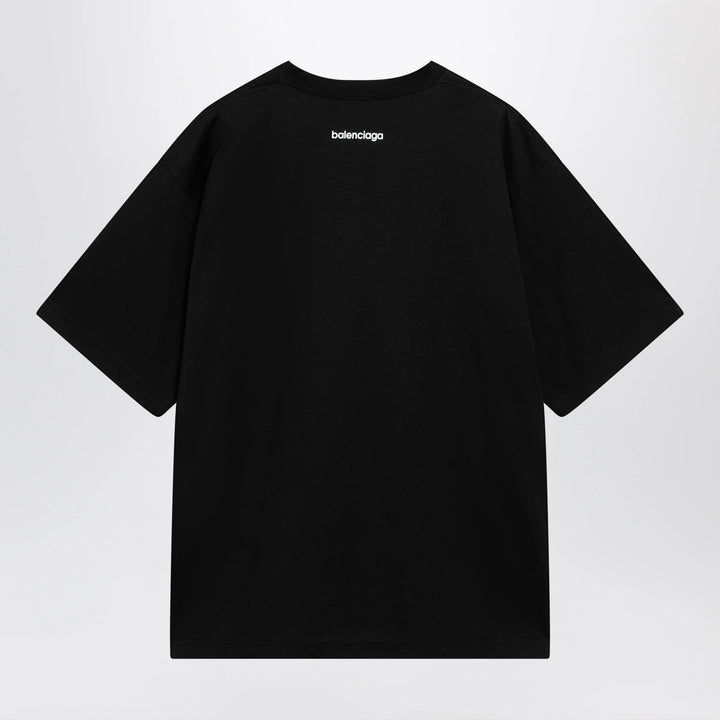 Balenciaga - Black Bodies T-shirt with regular fit