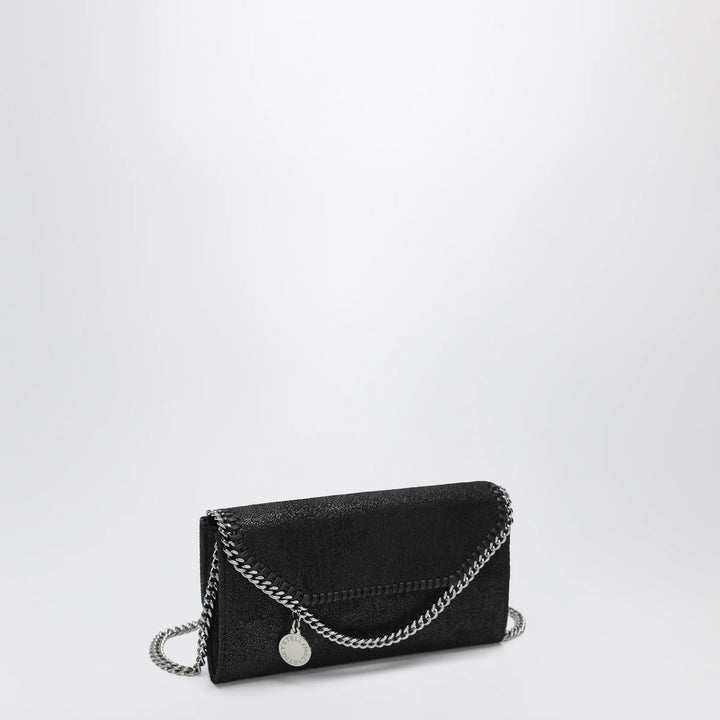 Stella McCartney - Falabella black crossbody wallet