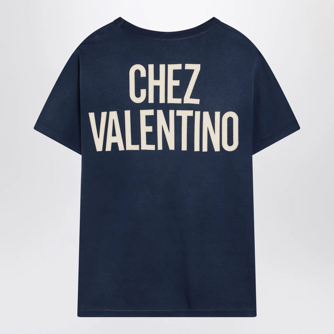 Valentino - Blue T-shirt Chez Valentino