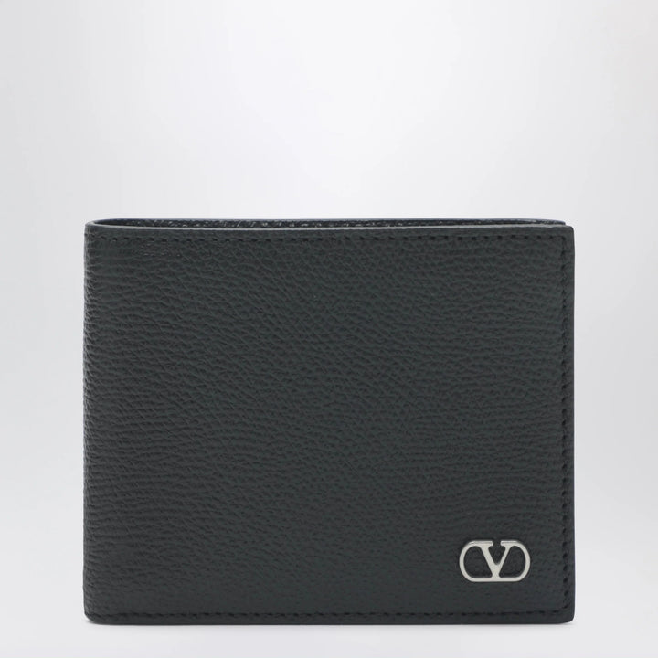 Valentino Garavani - Black Vlogo Signature bi-fold wallet