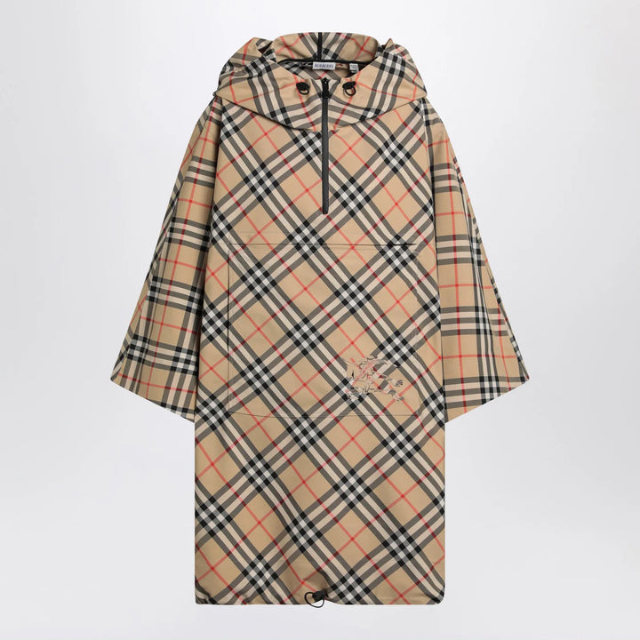 Burberry - Beige flounced midi skirt
