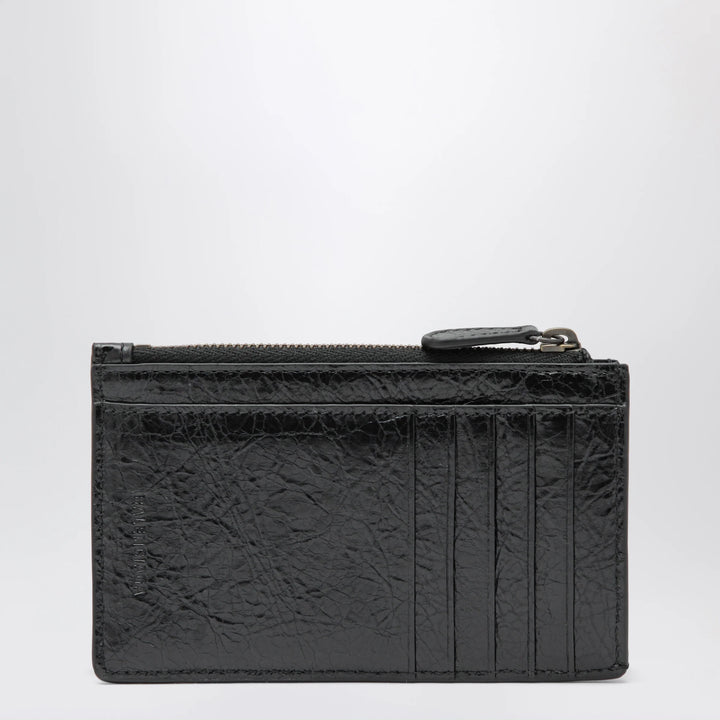 Balenciaga - Black Le City cardholder with coin pocket