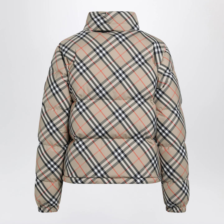Burberry - Sand Check Ambleside Down Jacket