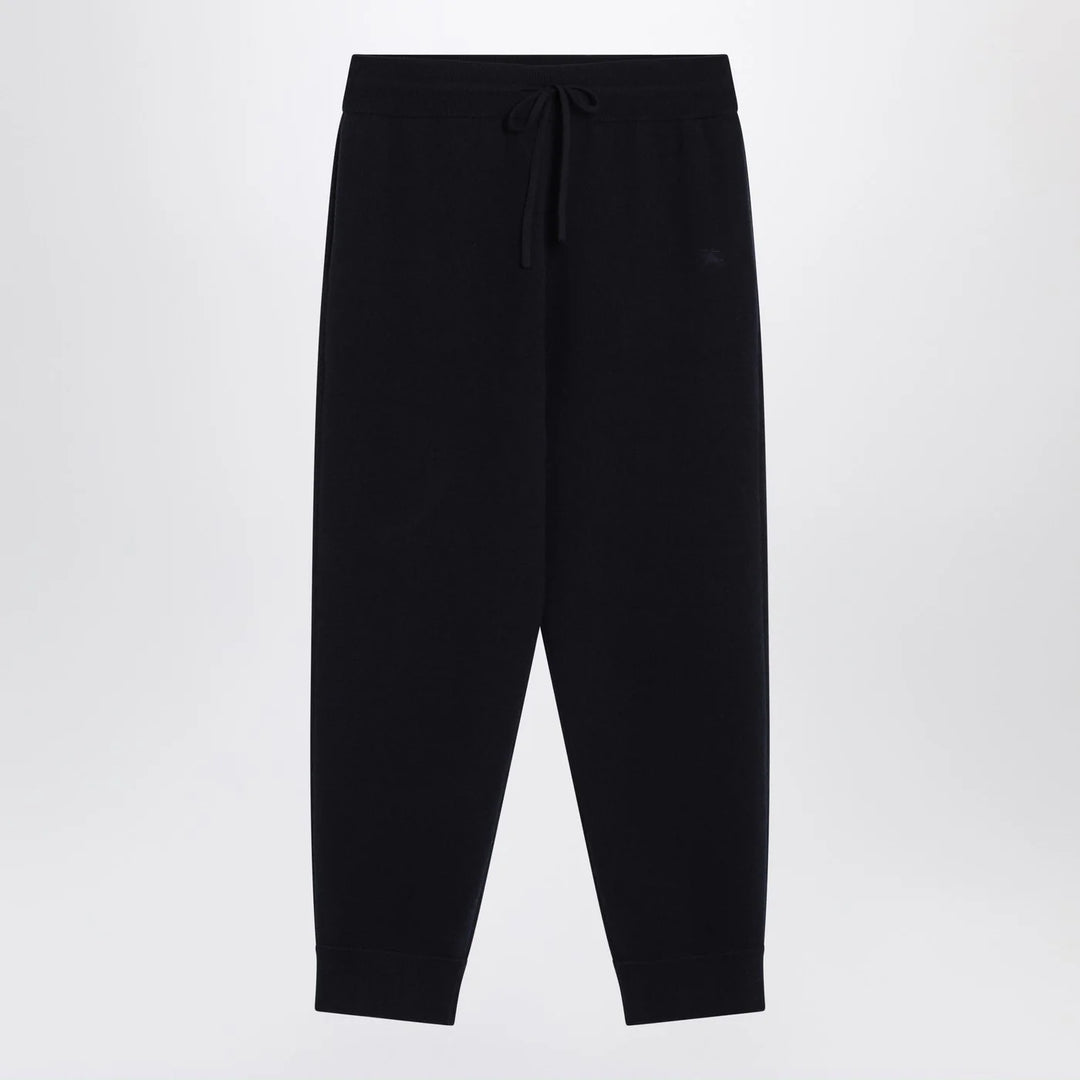 Burberry - Navy blue cashmere-blend jogging pants