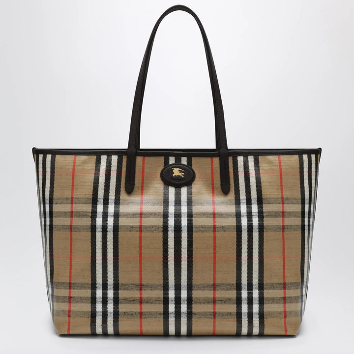 Burberry - Medium Highlands Tote bag in Check pattern