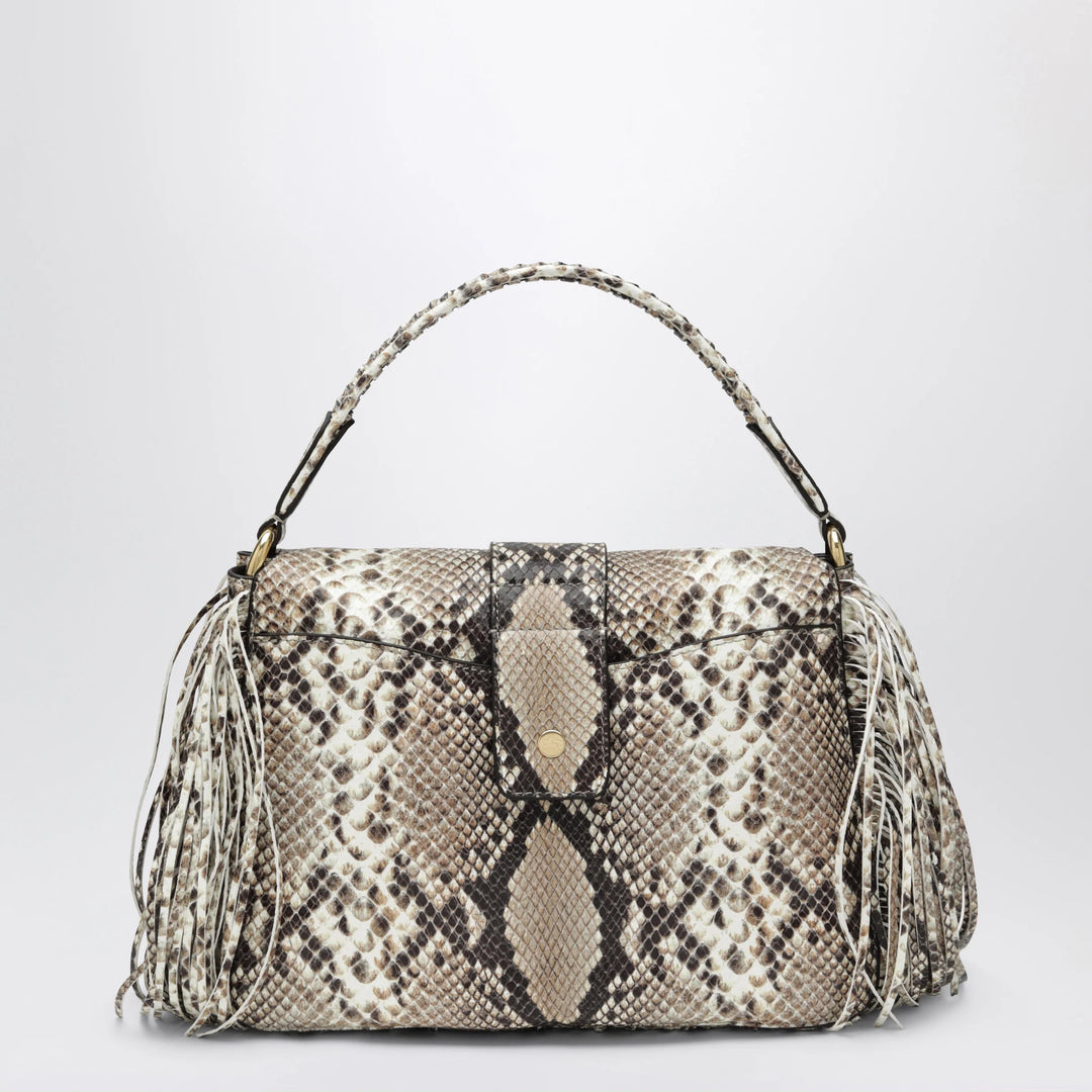 Burberry - Small Rider shoulder bag in printed leather