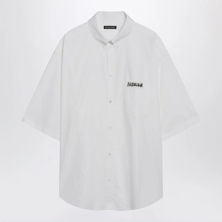 Balenciaga - White Masking Tape shirt
