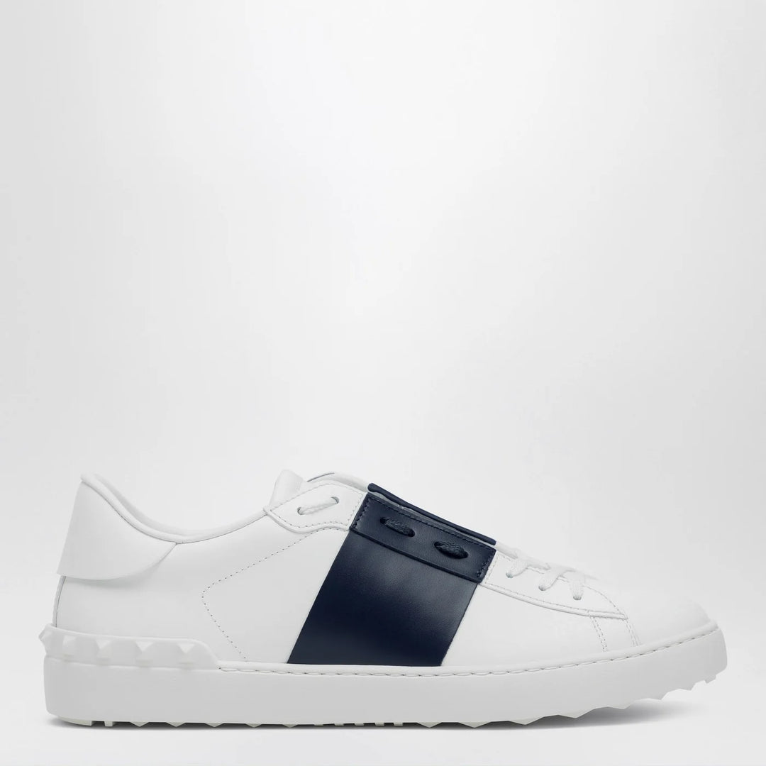 Valentino Garavani - White/Dark blue Open Sneakers