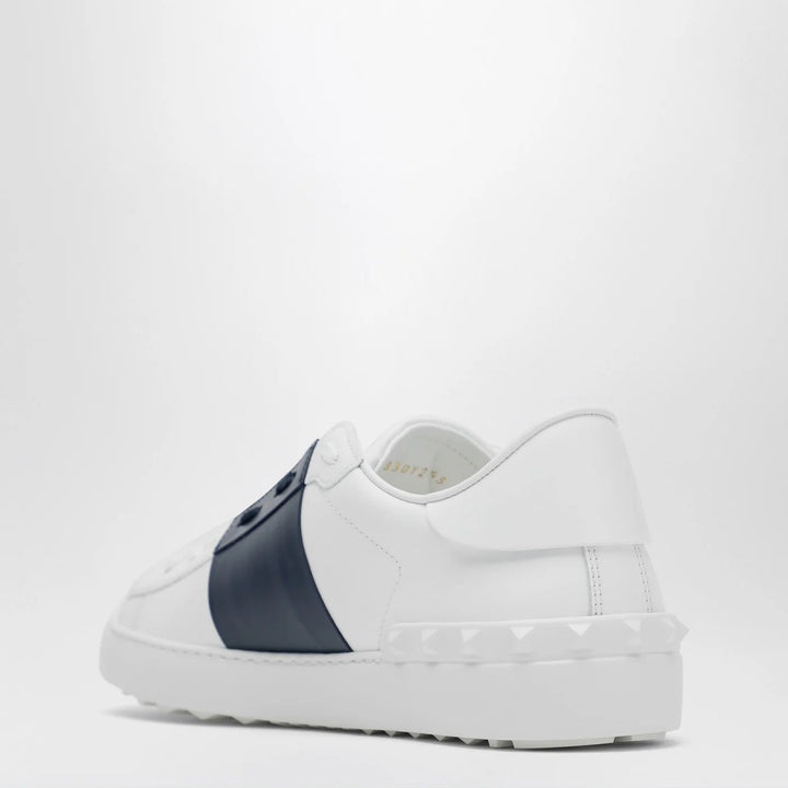 Valentino Garavani - White/Dark blue Open Sneakers