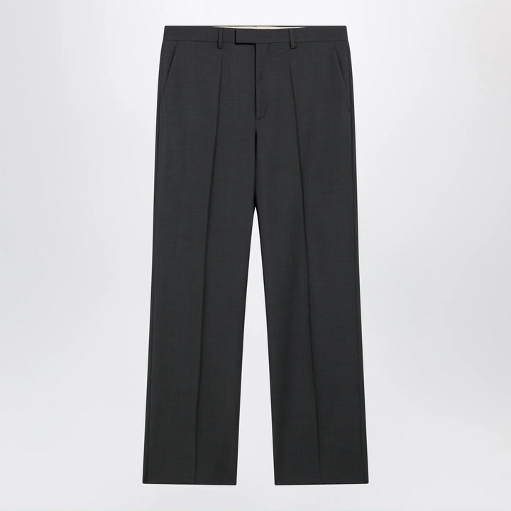 Valentino - Gray wool-blend pants