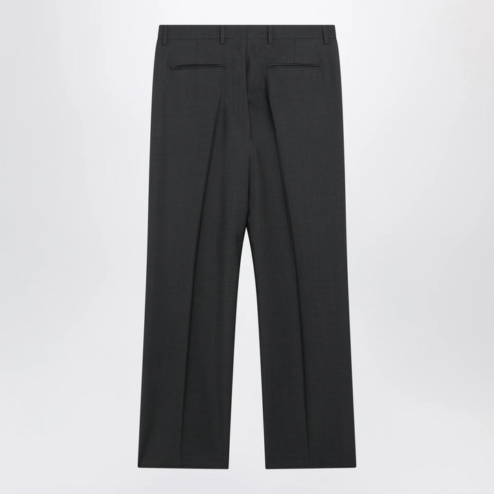 Valentino - Gray wool-blend pants