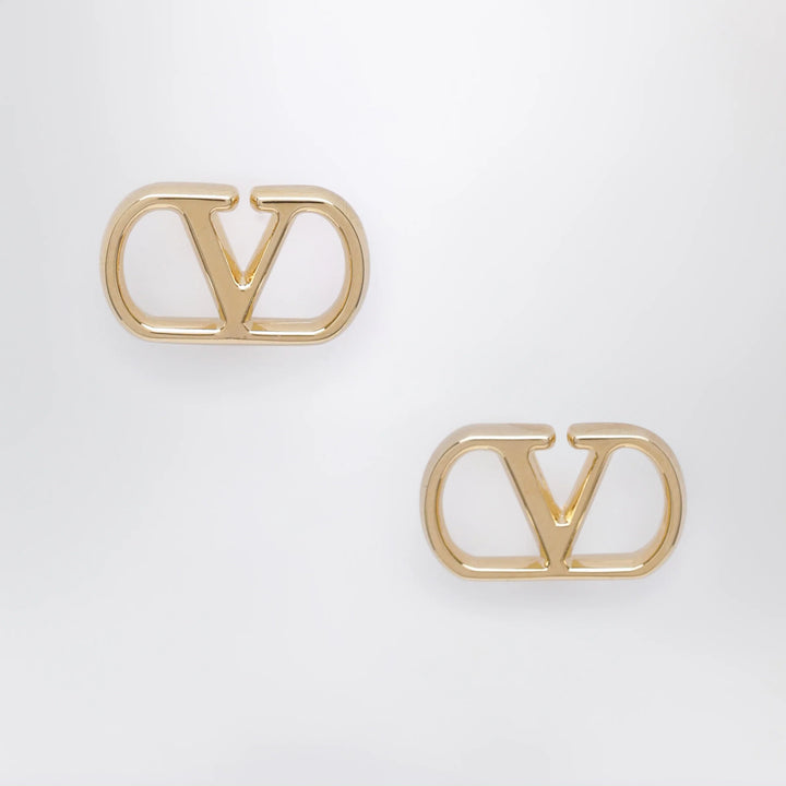 Valentino - VLogo Signature earrings in gold-tone metal