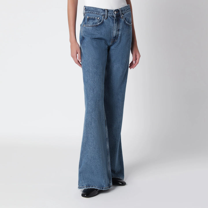 ANINE BING - Wyatt flared jeans in Freshwater Blue wash