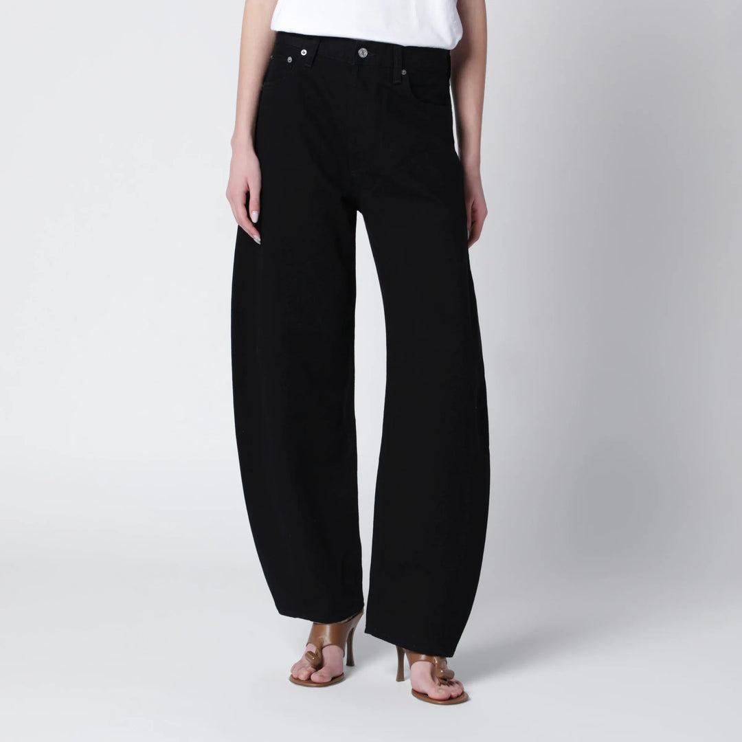 AGOLDE - Luna Jeans In Black Cover Denim Brand Jeans 29