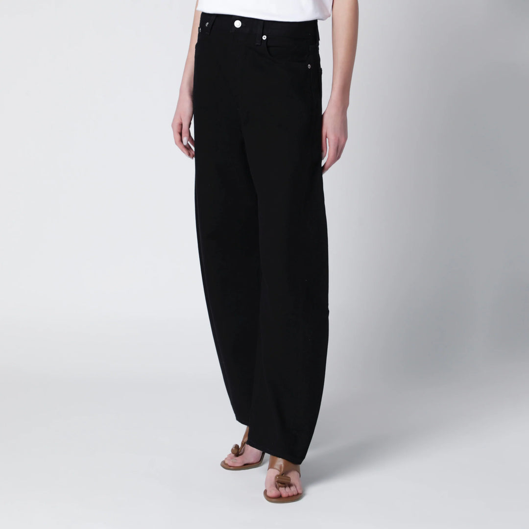 AGOLDE - Luna Jeans In Black Cover Denim