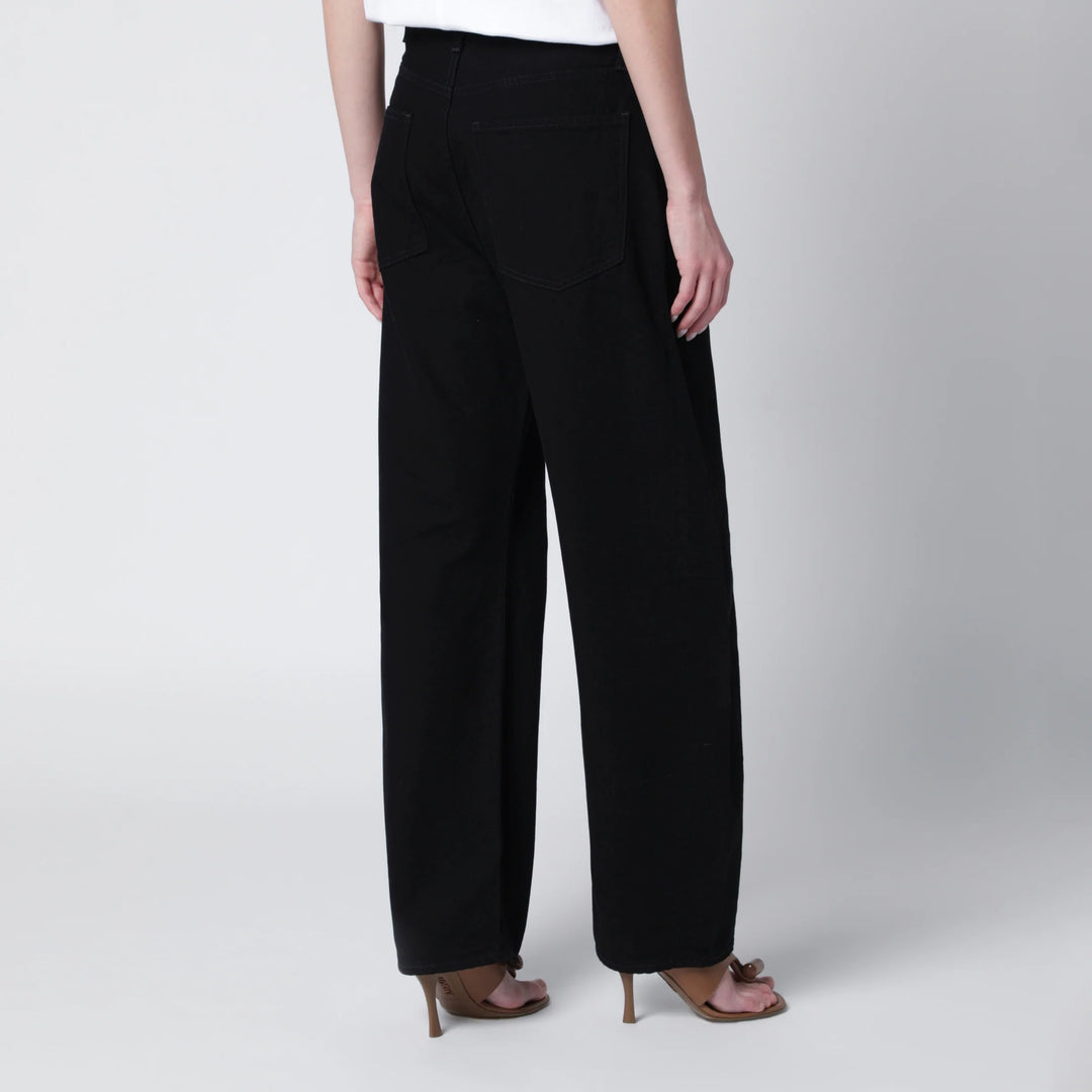 AGOLDE - Luna Jeans In Black Cover Denim