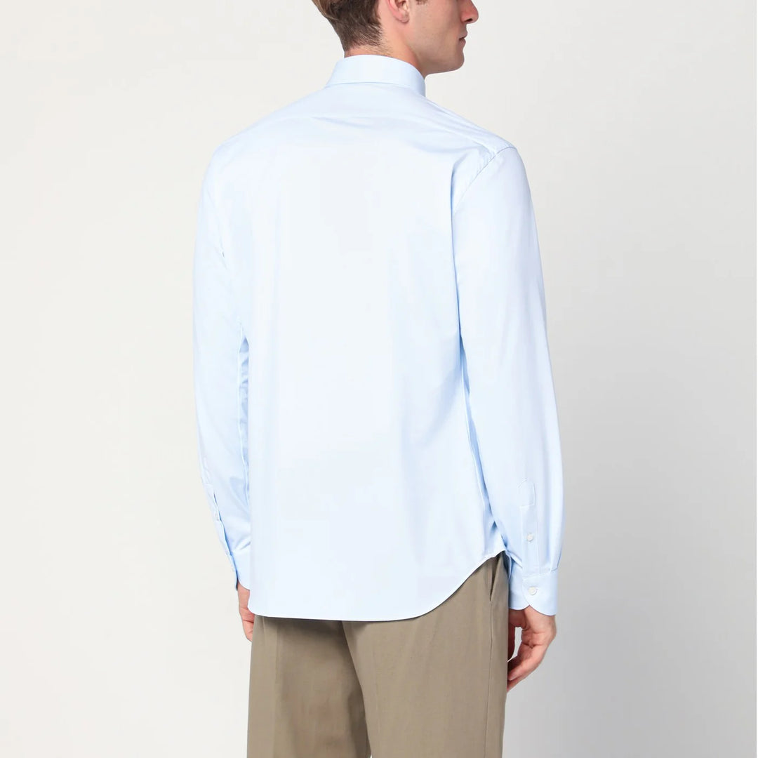 XACUS - Light blue Active twill shirt