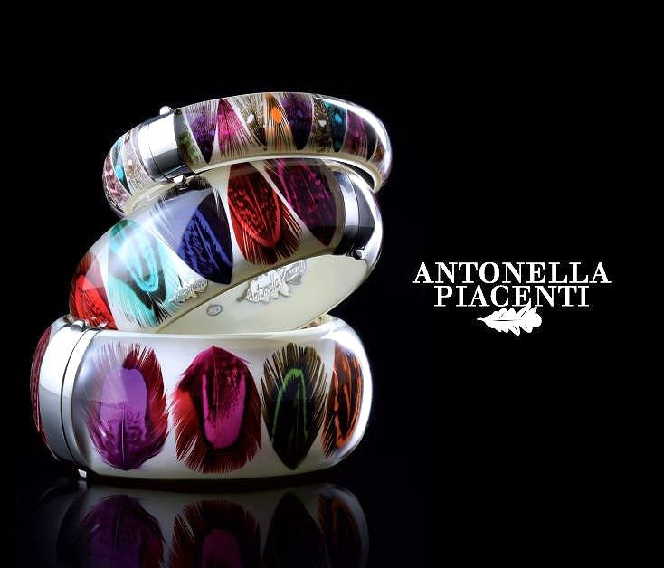 Antonella Piacenti Batik Openable Bangle 925 Silver
