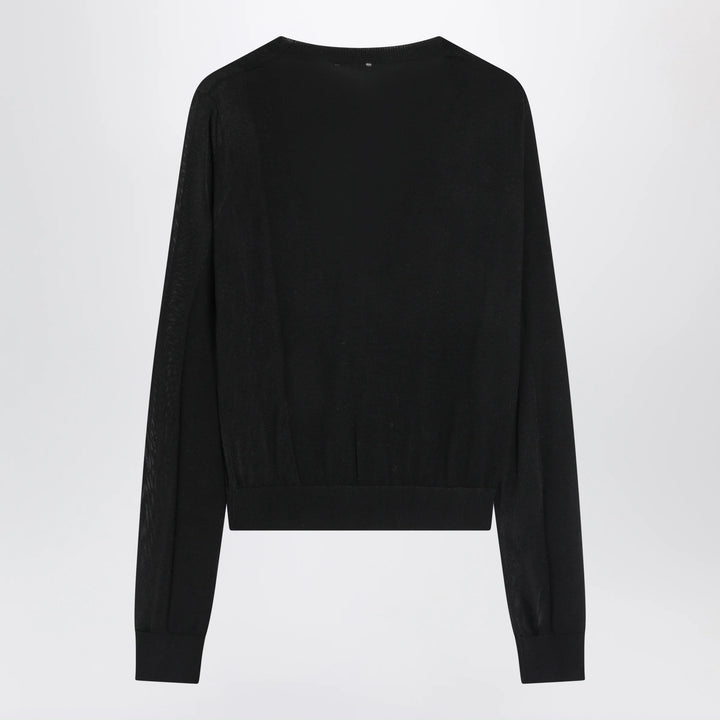 Sportmax - Black wool cardigan