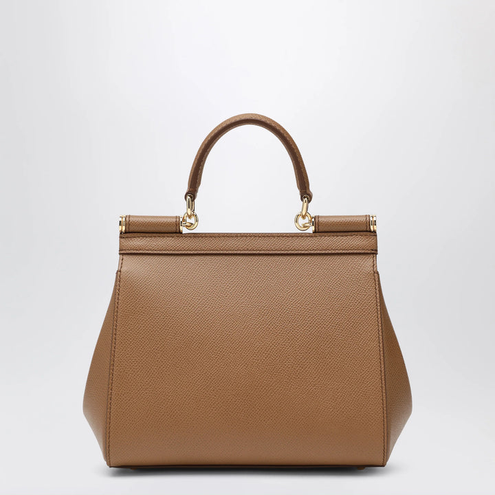 Dolce&amp;Gabbana - Medium caramel Sicily Hand Bag