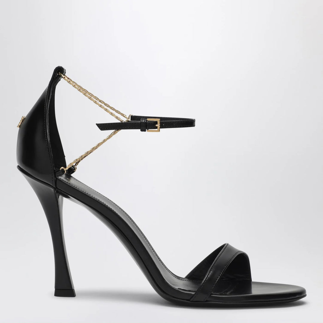 Givenchy - 4G Liquid 95 sandals in black leather