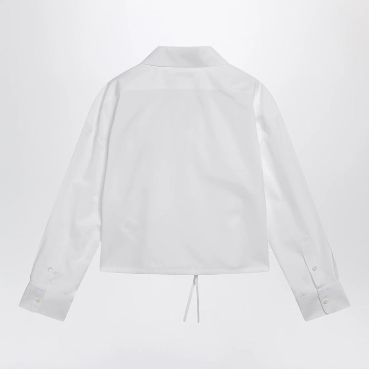 Givenchy - White short poplin shirt