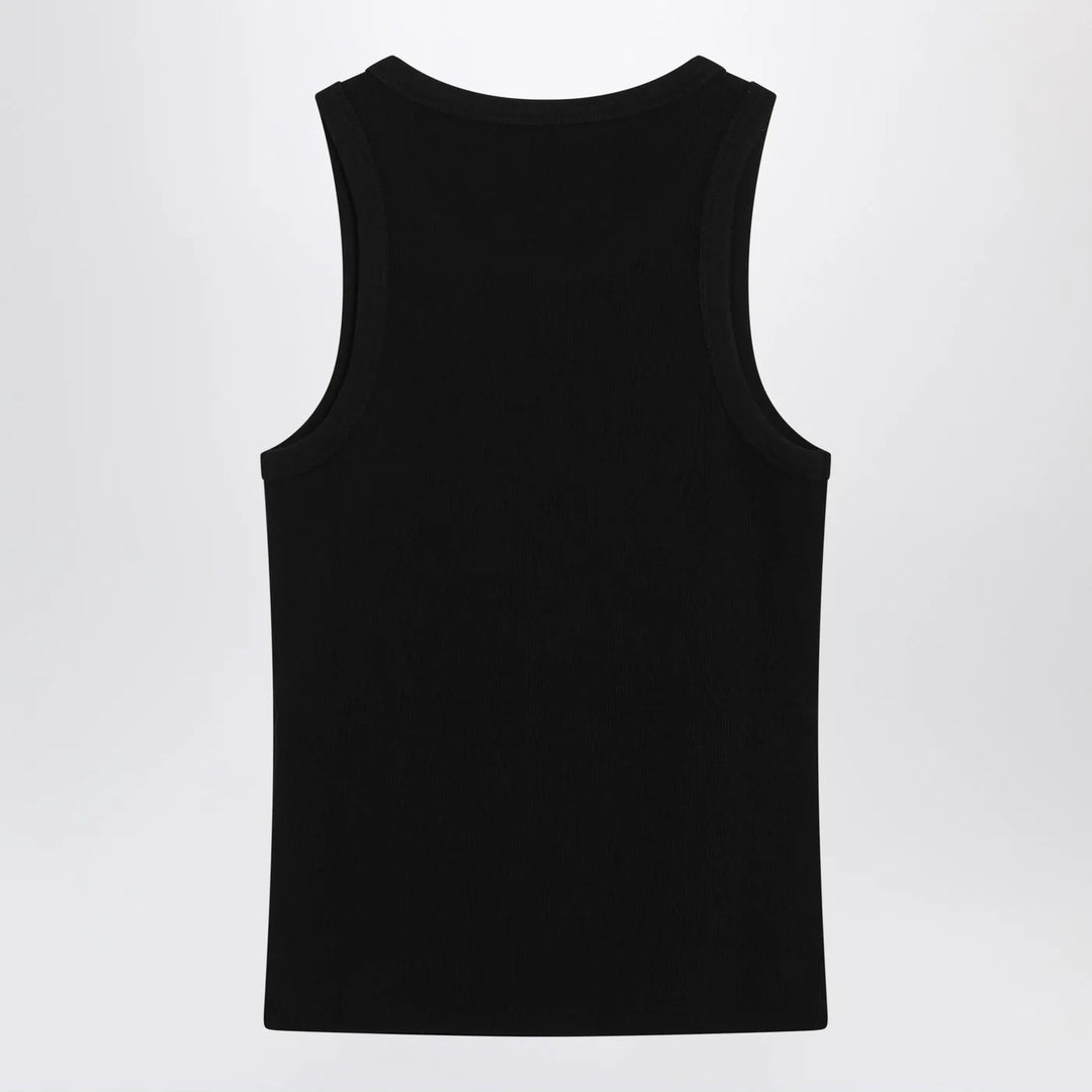 Givenchy - Black slim-cut tank top with logo