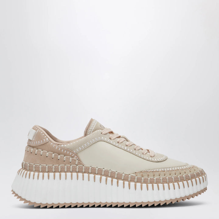 Chloé - Nama Sneakers in Blushy Grey