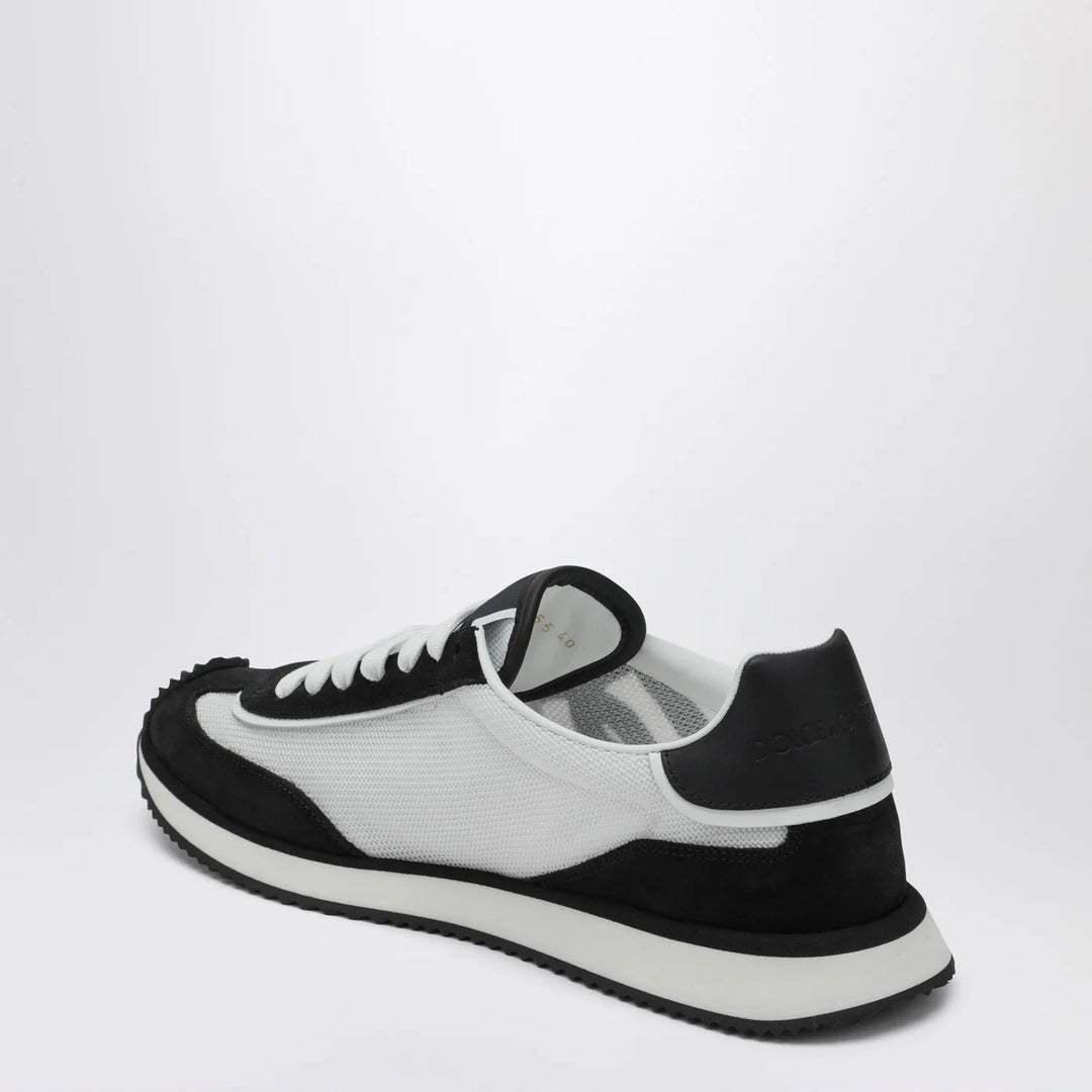 Dolce&amp;Gabbana - White and black DG Cushion Sneakers