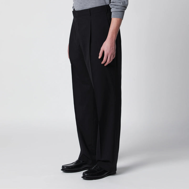 PT Torino - Black wool trousers