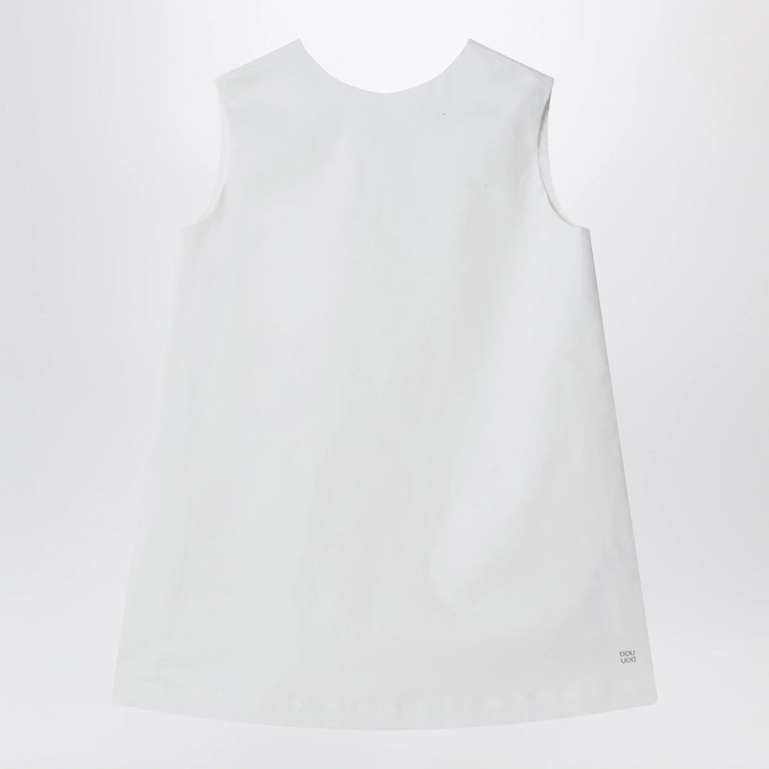 Douuod - Camomilla ivory dress with bow