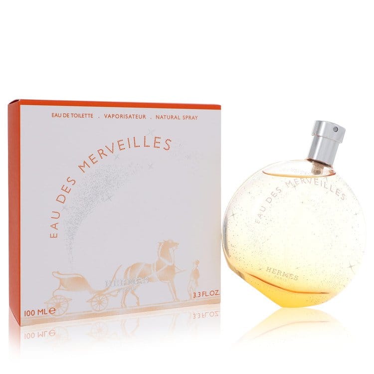 Perfume & Cologne 100 ml Eau De Toilette Spray Eau Des Merveilles Eau De Toilette Spray By Hermes Brand