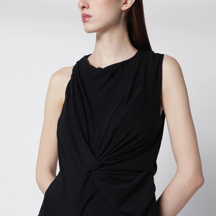 Entire Studios - Oaklyn long dress in soot color