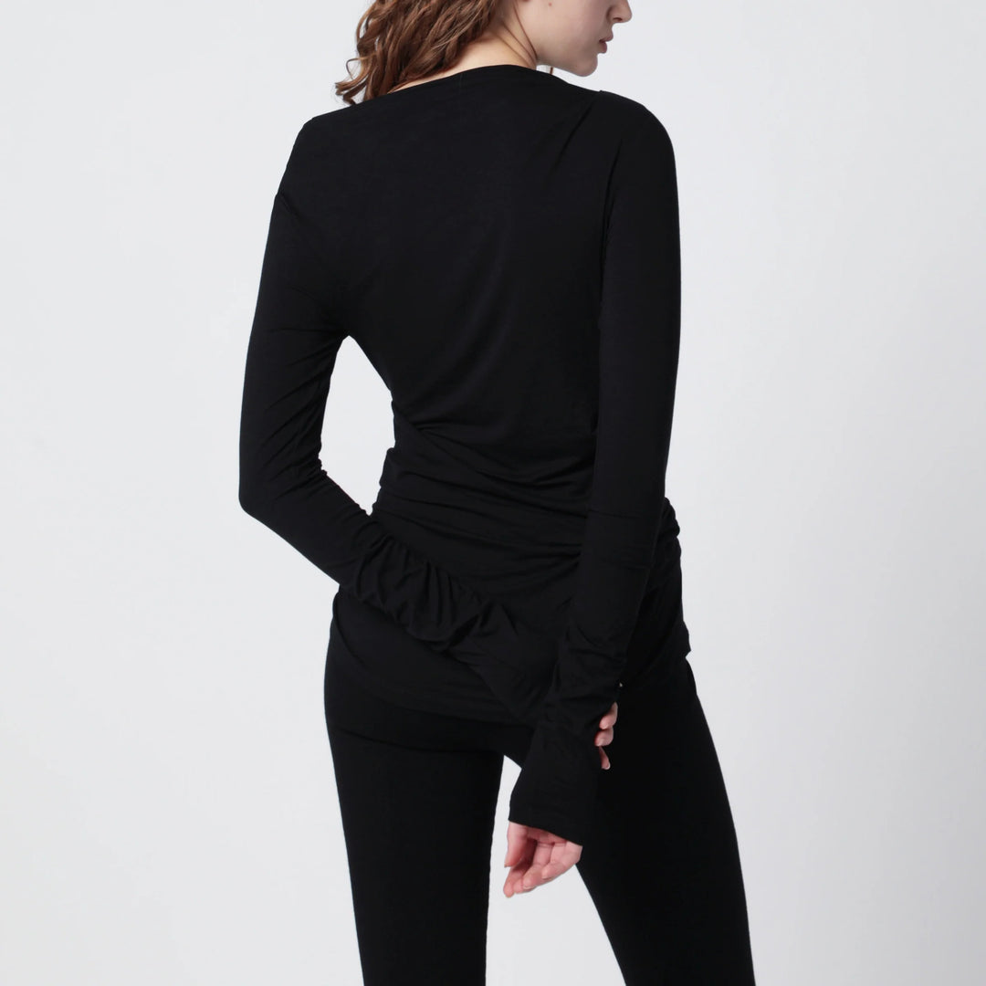 Entire Studios - Black twist top