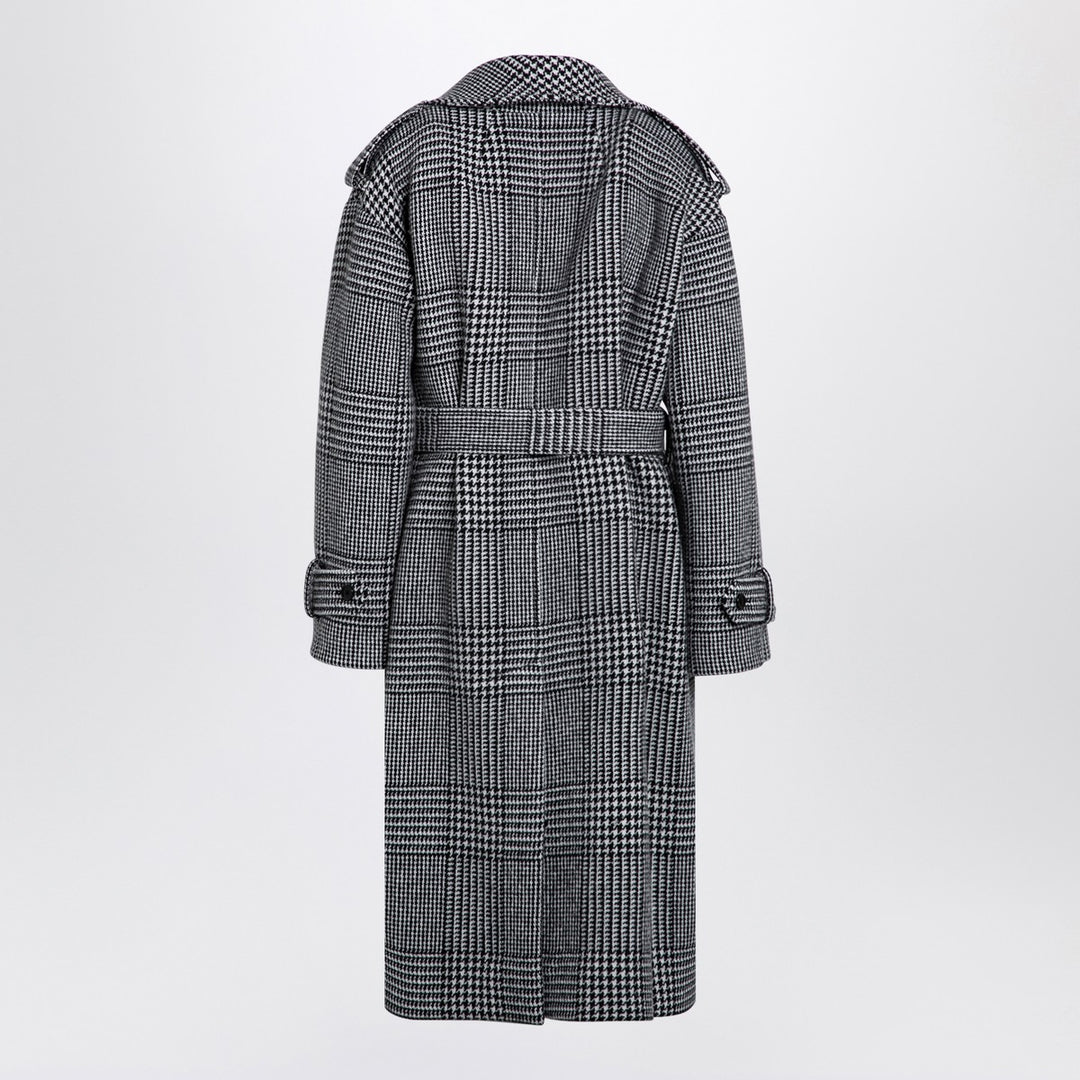Dolce & Gabbana Dolce&Gabbana Houndstooth wool checked coat