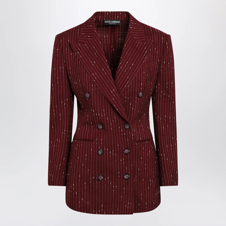 Dolce&amp;Gabbana - Taormina pinstripe double-breasted jacket