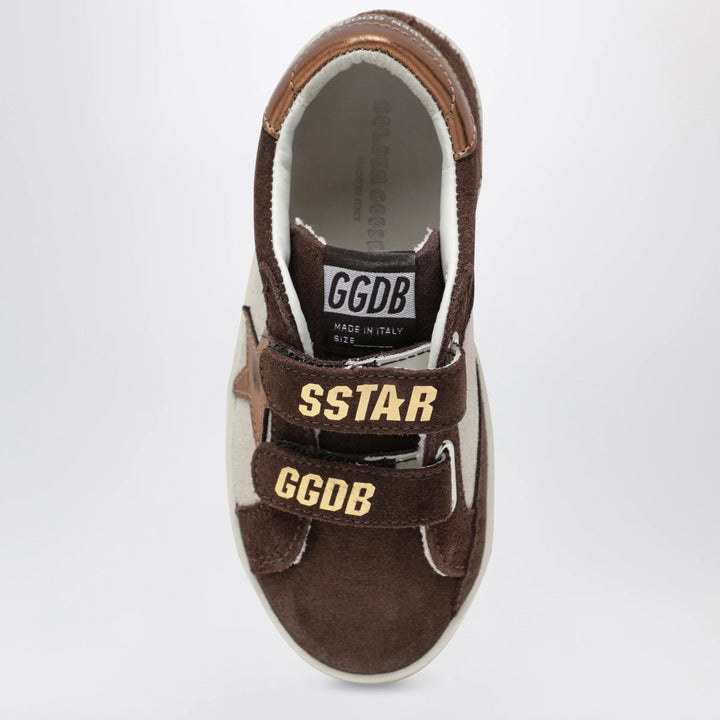 Golden Goose - Old School sneakers in sand/brown suede