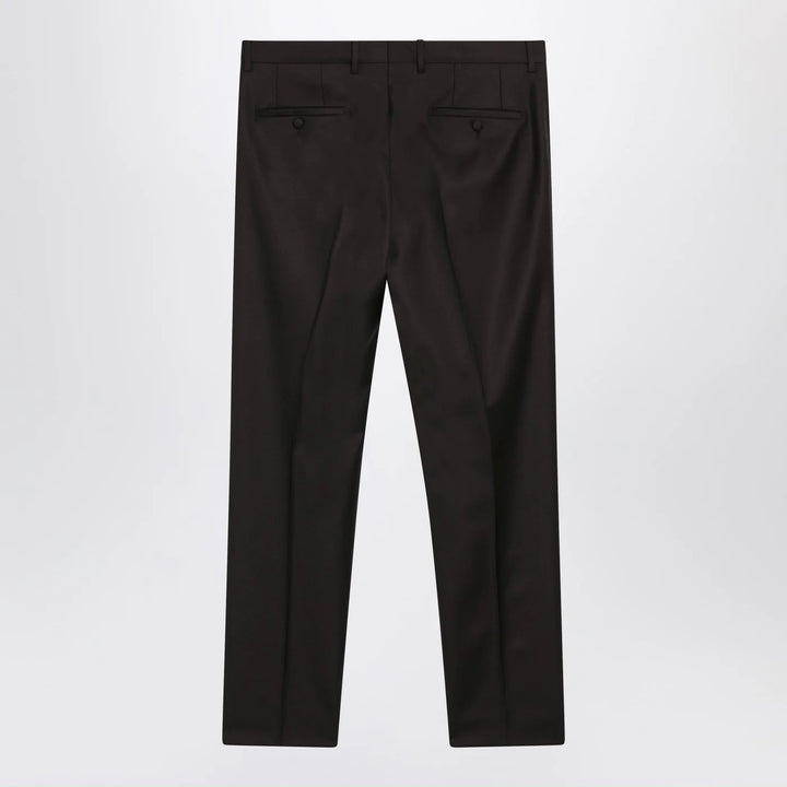 Dolce&amp;Gabbana - Brown wool trousers