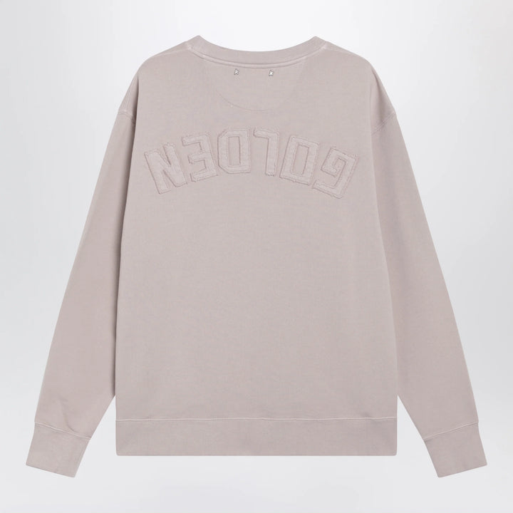 Golden Goose - Pink cotton crewneck sweatshirt